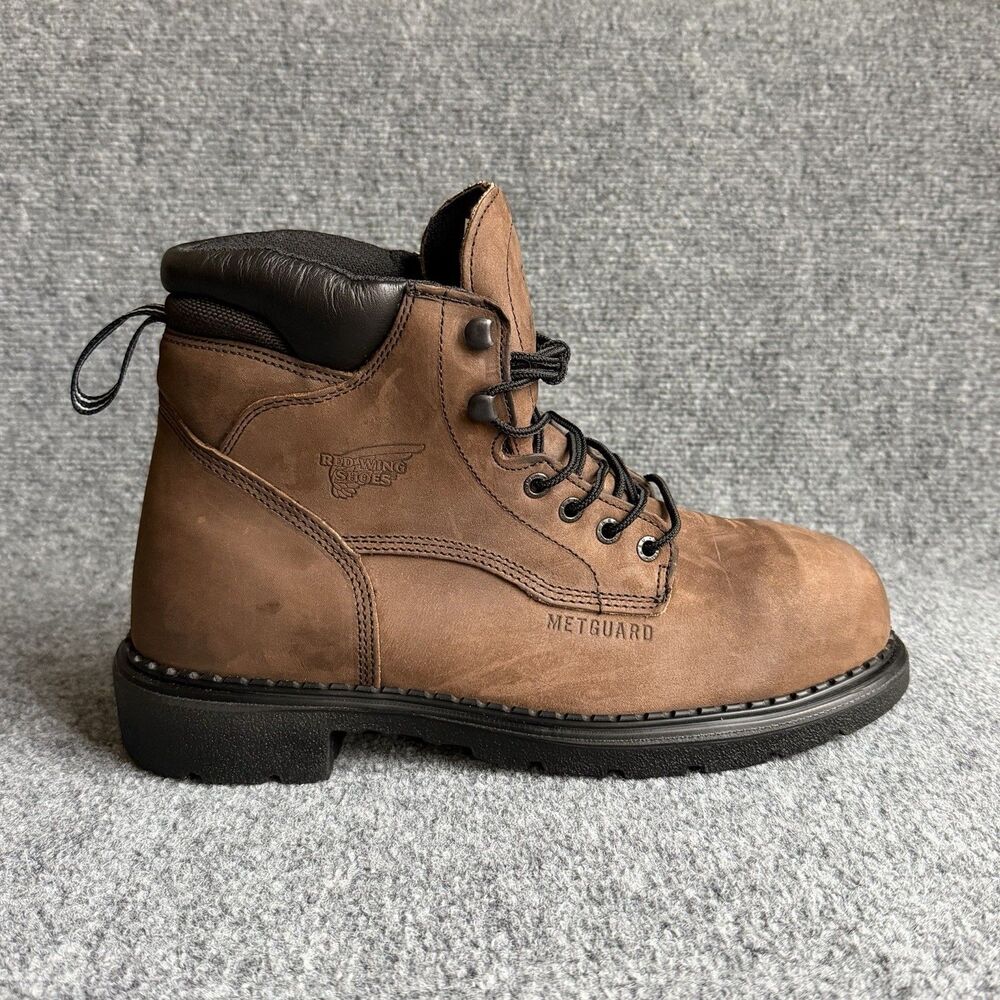Red Wing SuperSole 4433 Steel Toe Metguard Waterproof Work Boots Men’s 13 2E